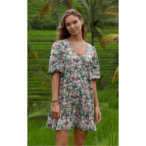 Johnny Was Rebekah Poplin Dress Size Medium